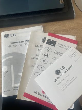 Microondas LG Grill Blanco