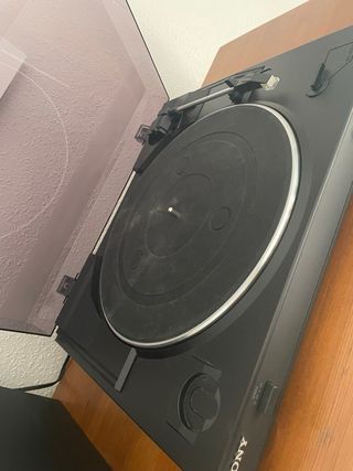 Tocadiscos Sony Negro/Gris