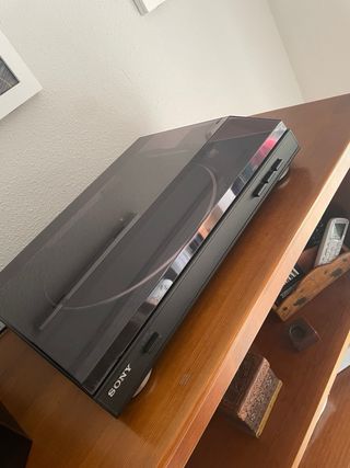 Tocadiscos Sony Negro/Gris