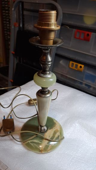 Lampadario Onice Antico Metallo Pietra