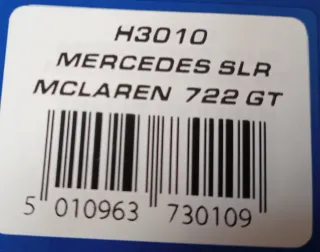 Coche Slot Superslot Mercedes SLR 722 GT
