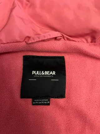 Chaqueta rosa Pull and Bear