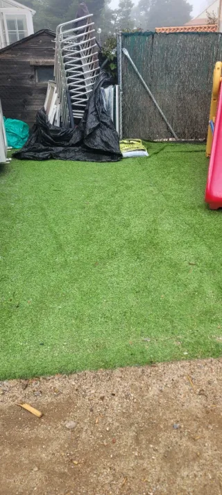 3 Rollos Césped Artificial 2x5m 20mm