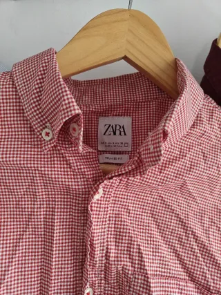 Lote 4 Camisas Zara Man Talla S