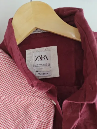 Lote 4 Camisas Zara Man Talla S