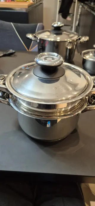 Pentola Scolapasta Inox 18/10 - 23 cm