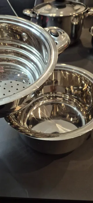 Pentola Scolapasta Inox 18/10 - 23 cm