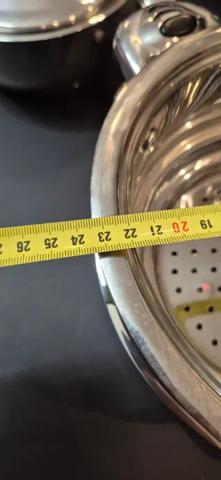 Pentola Scolapasta Inox 18/10 - 23 cm