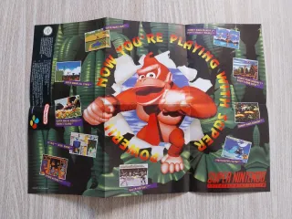 POSTER JUEGOS GAME BOY Y SUPER NINTENDO