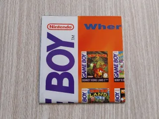 POSTER JUEGOS GAME BOY Y SUPER NINTENDO