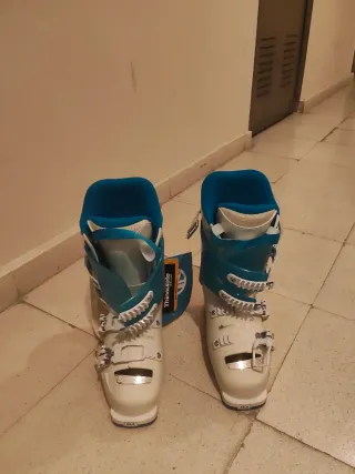 Botas de esquí mujer Talla 22.5, equivalencia a 36