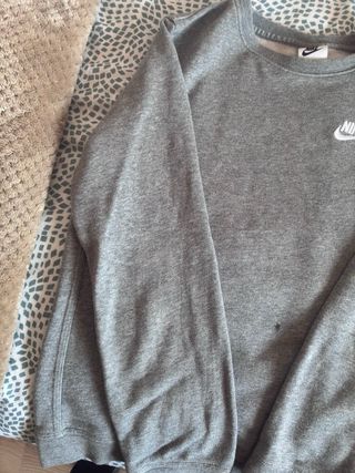 Sudadera Nike Gris Talla XS