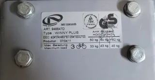 Portabicicletas de bola