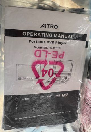 Reproductor DVD Portátil NPG 7 TDT