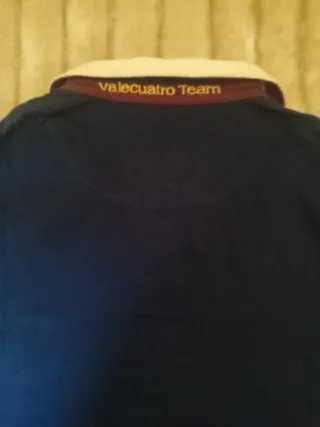 Polo Vale Cuatro Azul Marino Granate Talla M