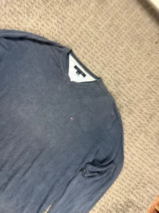 ¡¡OFERTA!! Talla L Jersey Tommy Hilfiger Azul