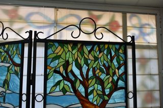 Biombo Vidriera Paisaje