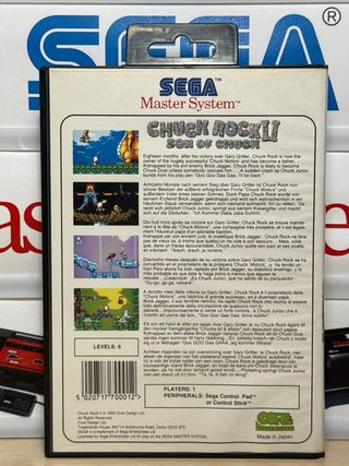 Chuck Rock II Son of Chuck - SEGA Master System