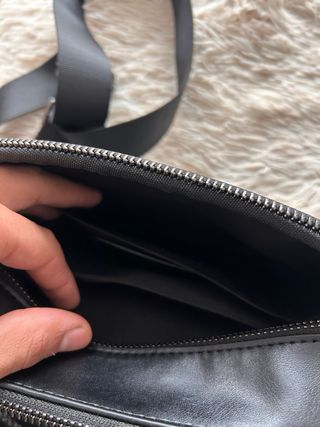 Bandolera Coach New York Negra/Gris