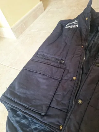 Chaleco acolchado invierno trabajo