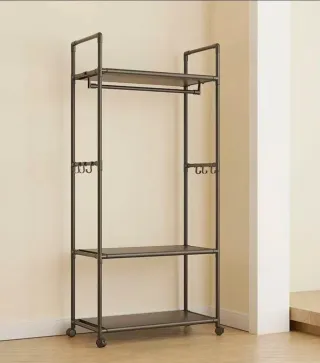 Scaffale scarpiera guardaroba stand appendiabiti