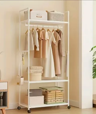 Scaffale scarpiera guardaroba stand appendiabiti