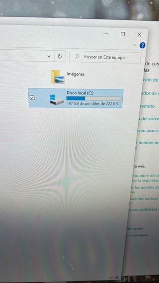 Ordenador HP All in one pantalla táctil Blanco