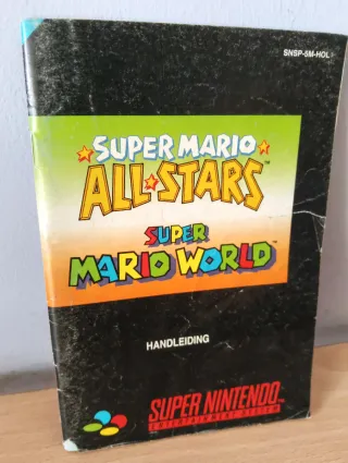 Manual Super Mario All Stars SNSP-5M-HOL