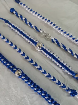 Pulseras. Málaga FC / Real Sociedad.