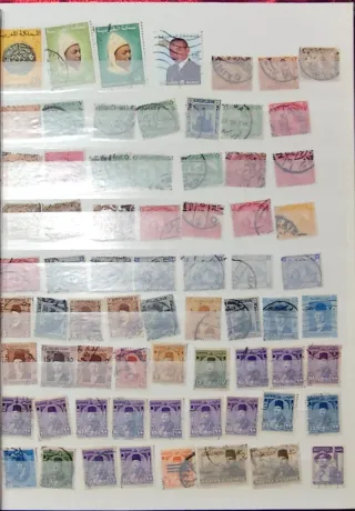 1000 sellos de varios países