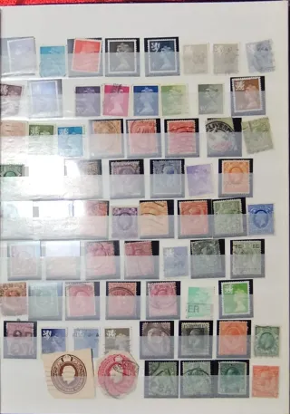 1000 sellos de varios países