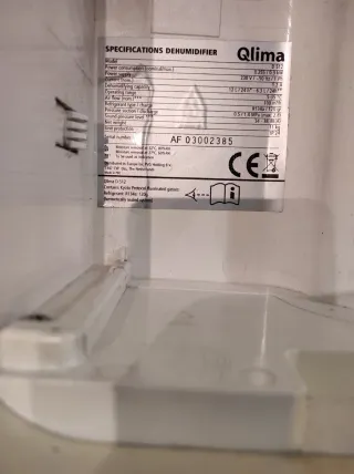 Deshumidificador Qlima