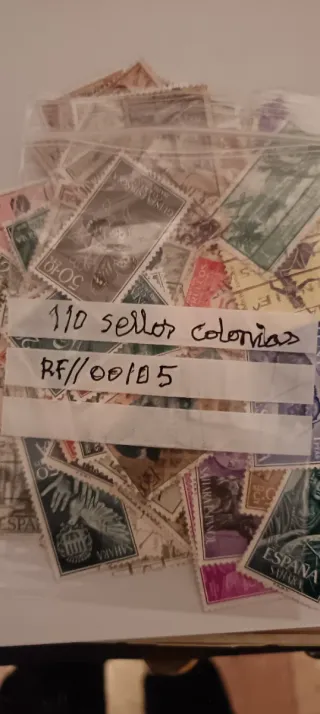 110 sellos antiguas colonias españolas