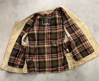 Gilet vintage scamosciato