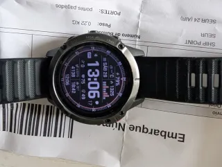 Garmin Fenix 6 Pro Solar Plata