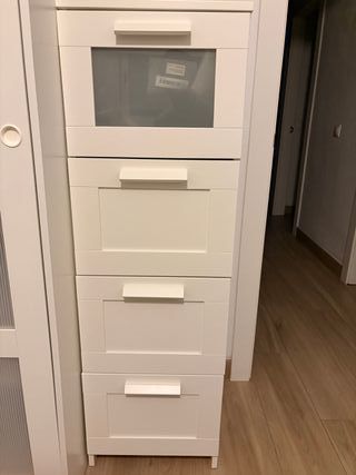 Cómoda Cajonera BRIMNES IKEA Blanca
