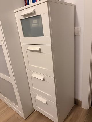 Cómoda Cajonera BRIMNES IKEA Blanca