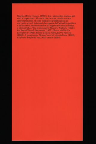 Giorgio Bocca: PICCOLO CESARE (Silvio Berlusconi)