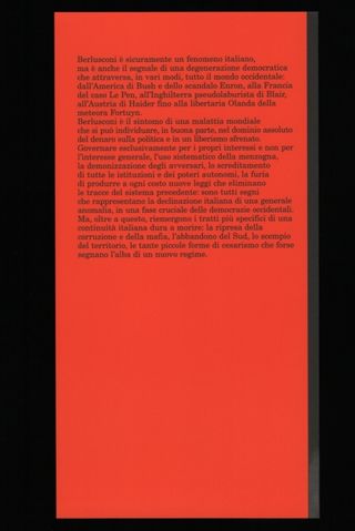 Giorgio Bocca: PICCOLO CESARE (Silvio Berlusconi)