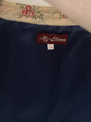 Chaleco fallero Llorca Talla 58