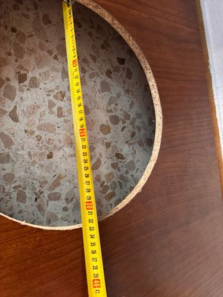 Mesa de camilla madera.