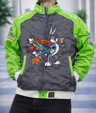 ¡¡OFERTA!! Talla XL Chaqueta Nascar Looney Tunes