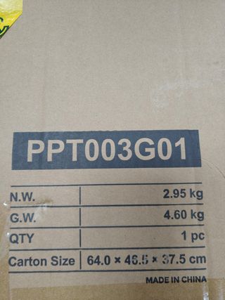 Box di sabbia per gatti grandi, extra grande con tavolo raccoglitore, pala, grigio colomba PPT003G01