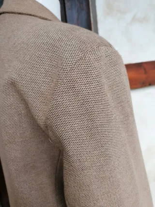 Americana Zara Hombre Talla 42 Marrón