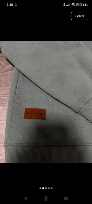 Sudadera Blue Banana Verde Multicolor