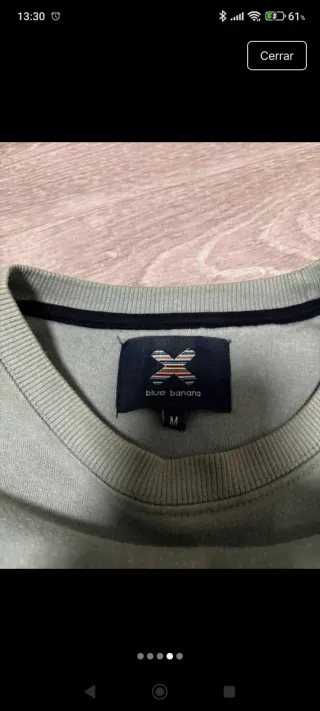 Sudadera Blue Banana Verde Multicolor