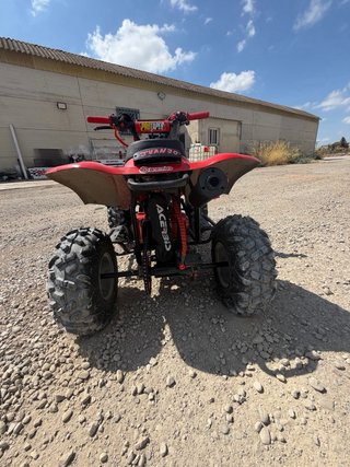 Quad Honda 110 Rojo y Negro