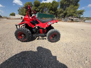 Quad Honda 110 Rojo y Negro