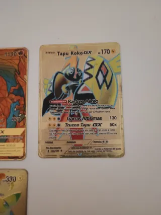 Cartas Pokémon GX VMAX V