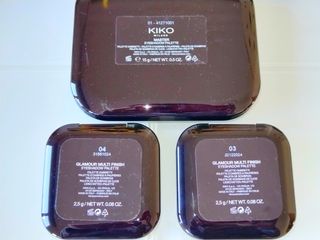 PACK KIKO MILANO 3 PALETAS DE OJOS + NECESER